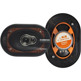 Resim Cadence ZX-463 4x6 600W Maksimum Güç 100 Hz 4 Ohm Oval Oto Hoparlör Cadence Amadeus Serisi 