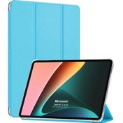 Resim Microsonic Xiaomi Uyumlu Mi Pad 5 Smart Case Ve Arka Kılıf Mavi 