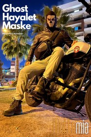 Resim Tittanium Moto Butik Ghost Maskesi - Call Of Duty Hayalet Maske Termal Kask Içi Balaklava Ve Boyunluk 