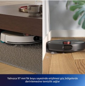 Resim Philips 3 Ü 1 Arada Islak & Kuru Premium Istasyonlu Robot Süpürge | 5000pa Emiş, 180dk, Hepa Filtreli 