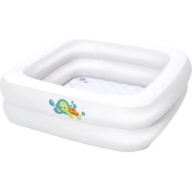 Resim MCM Group Bestway Şişme Zemin Bebek Havuz - Küveti (86 x 86 x 25CM) 51116 