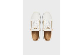 Resim Giuseppe Zanotti Hakiki Deri Sneaker Ayakkabı Erkek Ayakkabı RU50000 