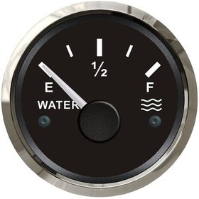 Resim Tekne Ve Karavan Su Göstergesi. 12/24v. 0-190ohm. 55mm. Siyah 