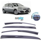 Resim Opel Astra G Hb Sedan 1998-2003 Sunplex Sport Style Cam Rüzgarlığı Bt 4lü 