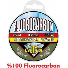 Resim Effe Latex Misina Fluorocarbon 25mt 0.30 Mm 