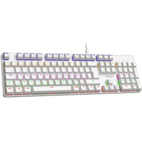 Resim Everest Kb-mekanik 1 Lumos Usb Rainbow Aydınlatmalı Full Anti-ghosting Mekanik Gaming Oyuncu Klavye 