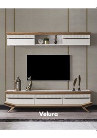 Resim Elize Tv Ünitesi Beyaz 