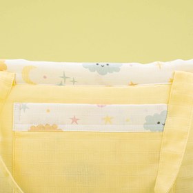 Resim Bebek Bakım Çantası - Sarı Muslin - Sarı Bulut 