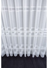 Resim Keten Arthur 1/2.5 Normal Pileli Ütü İstemez Kırışmaz Yeni Sezon Salon Oda Tül Perdesi Ekru 