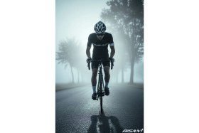 Resim Bisan RX-9500 105 Yol Bisikleti 54 cm 700C 2X11 Vites Parlak Siyah Mor Yeşil 