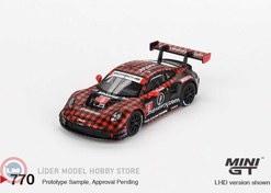 Resim 1:64 Mini GT 2023 Porsche 911 (992) GT3 R #9 GTD PRO PFAFF MOTORSPORTS SEBRING 12 HRS WINNER 