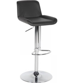 Resim Uzay Ofis Vito Bar Tabure - Siyah - Flanş Ayak 