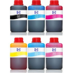 Resim OCP Canon BJI 900D Uyumlu Yazıcı Mürekkep Seti 500ml 6 Renk 