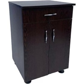 Resim Set Altı Banyo Mutfak Kiler Dolabı Tek Çekmeceli Wenge 