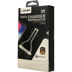 Resim ARBIX LDNIO 4 Port ve 4lü Araç Şarj Cihazı 39watt Super Hızlıuyumlu 