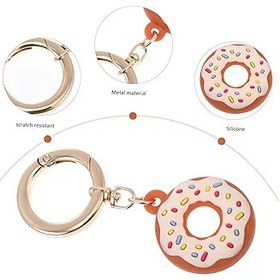 Resim UKCOCO 1pc Akıllı Takip Cihazı Kılıfı Ile Uyumlu Şok Emici Ve Çizilmelere Dayanıklı Hafif Ve Taşınabilir Bej Kılıf 