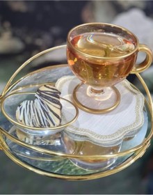 Resim veraçeyiz Kahve sunum peçetesi 6 adet 