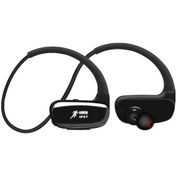 Resim Lemestar Siyah Ipx7 Su Geçirmez Kulak Arkası Bluetooth Kulaklık, Uzun Pil Ömrü, Spor Ve Koşu İçin, Sadece Bluetooth Özelliği 