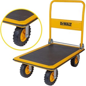 Resim DEWALT DWT504 400Kg Profesyonel Paket Taşıma Arabası 