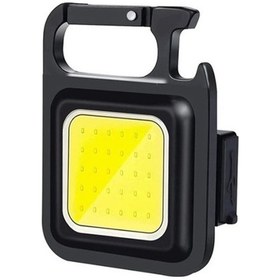 Resim Forzacase 30 Cob Led Mıknatıslı Anahtarlık Şişe Açacağı Led Lamba-fc231 Siyah 