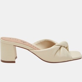 Resim Katy Perry The Tooliped Twisted Kadın Krem Topuklu Terlik Krem 