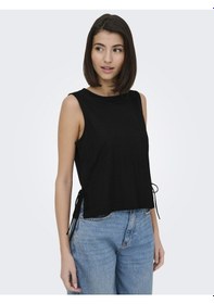 Resim Only Jdy Bayan Yandan Bağlamalı Kolsuz Bluz 15374333 Siyah 