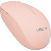 Resim Everest SMW-88 Usb Pembe 2.4Ghz Kablosuz Mouse 