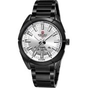 Resim Hanyang Siyah Beyaz 2022 Yeni Navıforce Üst Marka Erkek Kuvars Saatler Tam Çelik Su Geçirmez Rahat Tarih Spor Askeri Bilek Izle Relogio Masculino (Yurt Dışından) 