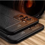 Resim LoopCase Xiaomi Redmi Note 10s Kılıf Kamera Lens Korumalı Lüx Deri Görünüm Kapak 