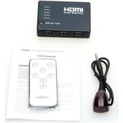 Resim 5 Port Kumandalı Full Hd 1080P 3D Uyumlu Hdmi Switch Ep-501R 