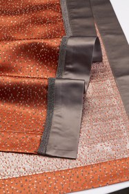 Resim Turuncu Zincir Detaylı Runner - Turuncu 