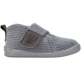 Resim Igor W10310-010 Homie Pana Kız Çocuk Panduf Füme Füme 