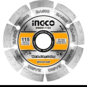 Resim Ingco Mermer-Beton Testeresi Elmas 115 Turbo Soketli Ingco DMD011152M 