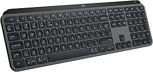 Resim Logitech MX Keys S - Grafit, İngilizce QWERTY Düzeni 