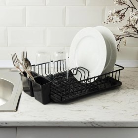 Resim Matmel Tezgah Üstü Bulaşıklık - Siyah - 42X27,5X9,5 cm 