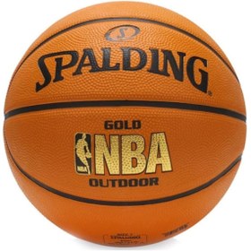 Resim Spalding NBA Gold Kauçuk 7 no Basketbol Topu 
