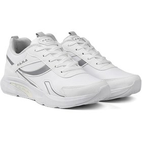 Resim Unisex Beyaz Özel Tasarım Modern Konforlu Rahat Sneaker Günlük Yürüyüş Ayakkabısı Beyaz 