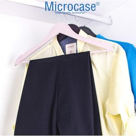 Resim Ahşapgörünümlüplastik Elbise Askısı A Kalite 20 Adet Al4494 Kahve 