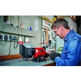 Resim Taş Motoru - Islak Kuru Tc-Wd 200/150 (Maks. 250 W, Islak ve Kuru Taşlama Için Uygun, Kompakt Metal Gövde, Kıvılcım Koruma Camı, Kalın Taşlama ve Islak Taşlama Diski Dâhil) - 4417242 