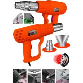 Resim Normadia 4500W Pro Darbeye Dayanıklı Bakır Sargılı Sıcak Hava Tabancası 