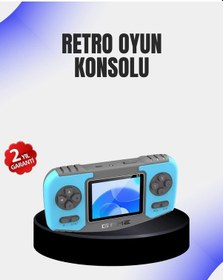 Resim Bfs Taşınabilir El Oyun Konsolu Çocuk Gelişimine Uygun Oyun Cihazı 