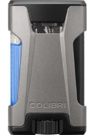 Resim Colibri Rebel Çift Jet Puro Çakmağı Gri 