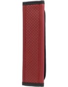 Resim Tongdashop 1 Adet Kırmızı Araç Koltuğu Emniyet Kemeri Kılıfı, Nefes Alabilir Emniyet Kemeri Pedi 