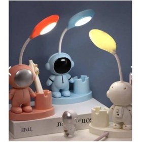 Resim Alfa Life Marketing LED Astronot Masa Lambası Ve Kalemlik 