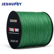 Resim JESHUPLEY 300M/500M Örgülü PE Olta İpi, 4 Telli Yüksek Mukavemet 5.44KG/11.34KG/18.14KG/27.22KG/36.29KG, Tuzlu ve Tatlı Su Uyumlu, Yeşil 