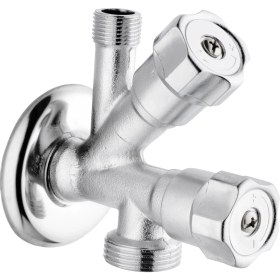 Resim SEVAL Dual Taharet & Çamaşır (Çatal) Ara Musluk / Seval 