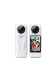 Resim Insta360 X5 White Aksiyon Kamerası - Motosiklet Kiti 64 GB (2 yıl türkiye garantili) 