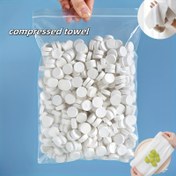 Resim 205/105 adet Taşınabilir Sıkıştırılmış Yüz Havlusu - Hızlı Çözünen, Hafif Polyester Karışımı - Yürüyüş, Kamp, Seyahat ve Açık Hava Maceraları için İdeal, Tek Kullanımlık Non-woven Makyaj Temizleme Araçları, Kamp Aksesuarları, Modern Tarz, El veya Makine Yıkamalı, Yüksek Kaliteli Yüz Pedleri, Kamp Gereksinimleri, Kompakt Tasarım, Dayanıklı Kumaş 