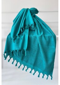 Resim %100 Pamuk Düz Havlu Peştemal-90x170 Cm Camgobegı Cam Göbeği 