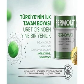 Resim Permolit Permomax Antiküf Antibakteriyel Tavan Boyası 
